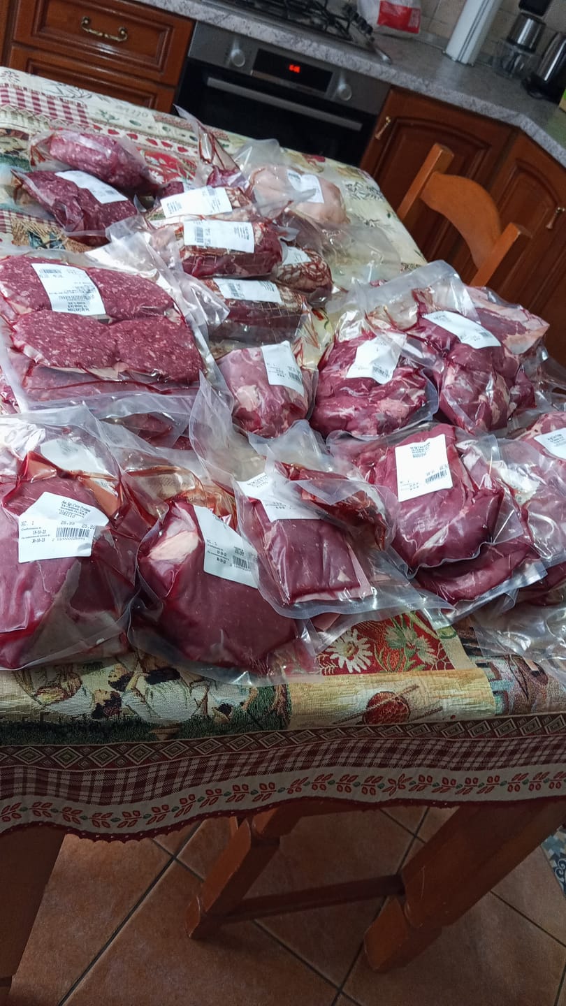 Customer photo review of Pacco Famiglia Scottona 6 Kg Grassfed