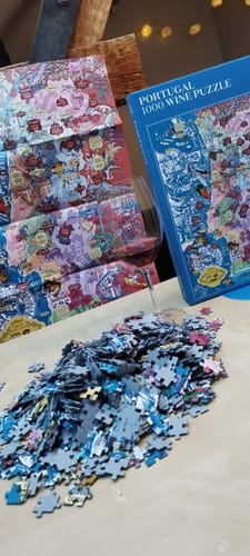 Customer photo review of Wine Puzzle - Portugal