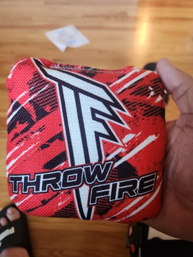 Customer photo review of 2023 Fire Heat Cornhole Bags - Set of 4