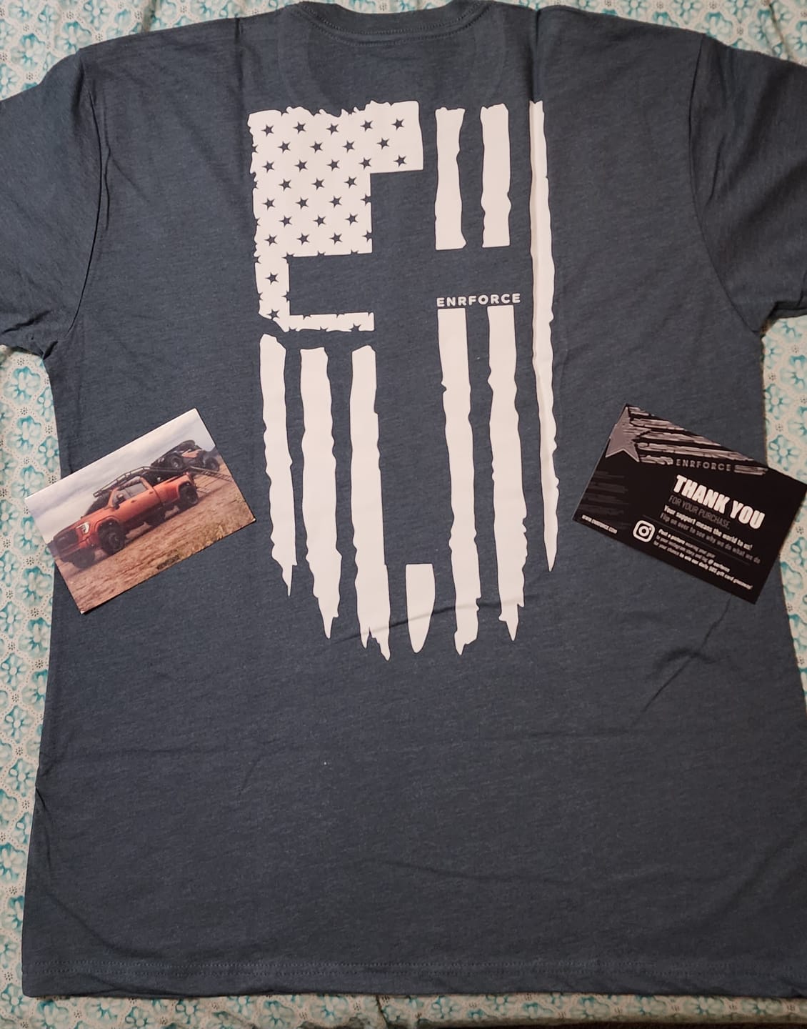 Customer photo review of Leader Tee