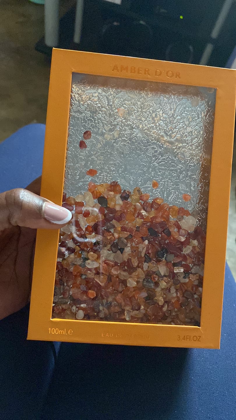 Customer photo review of Amber D'or EDP 100ml