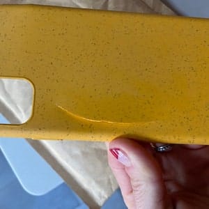 Customer photo review of Eco-Friendly 100% Biodegradable iPhone Case
