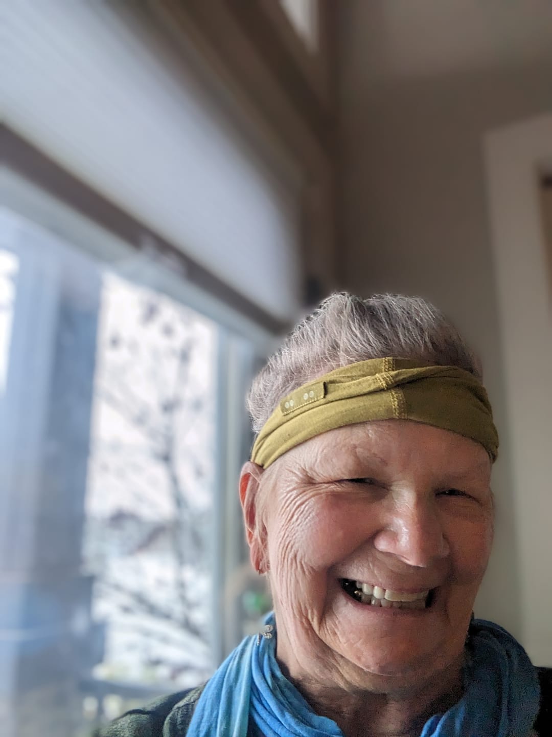 Customer photo review of Organic Twist Headbands