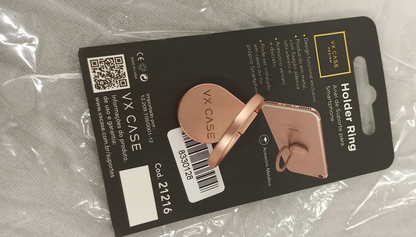 Customer photo review of Suporte para celular Holder Ring VX Case