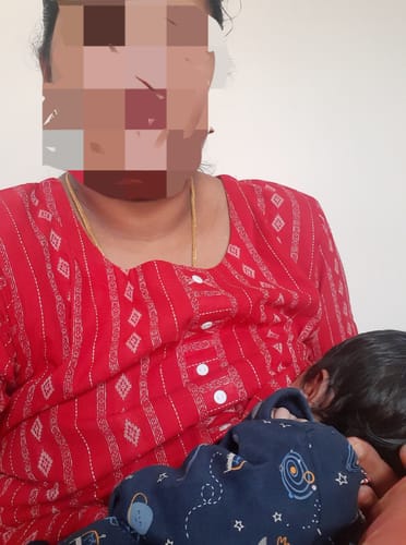 Customer photo review of Ready in Red Maxi