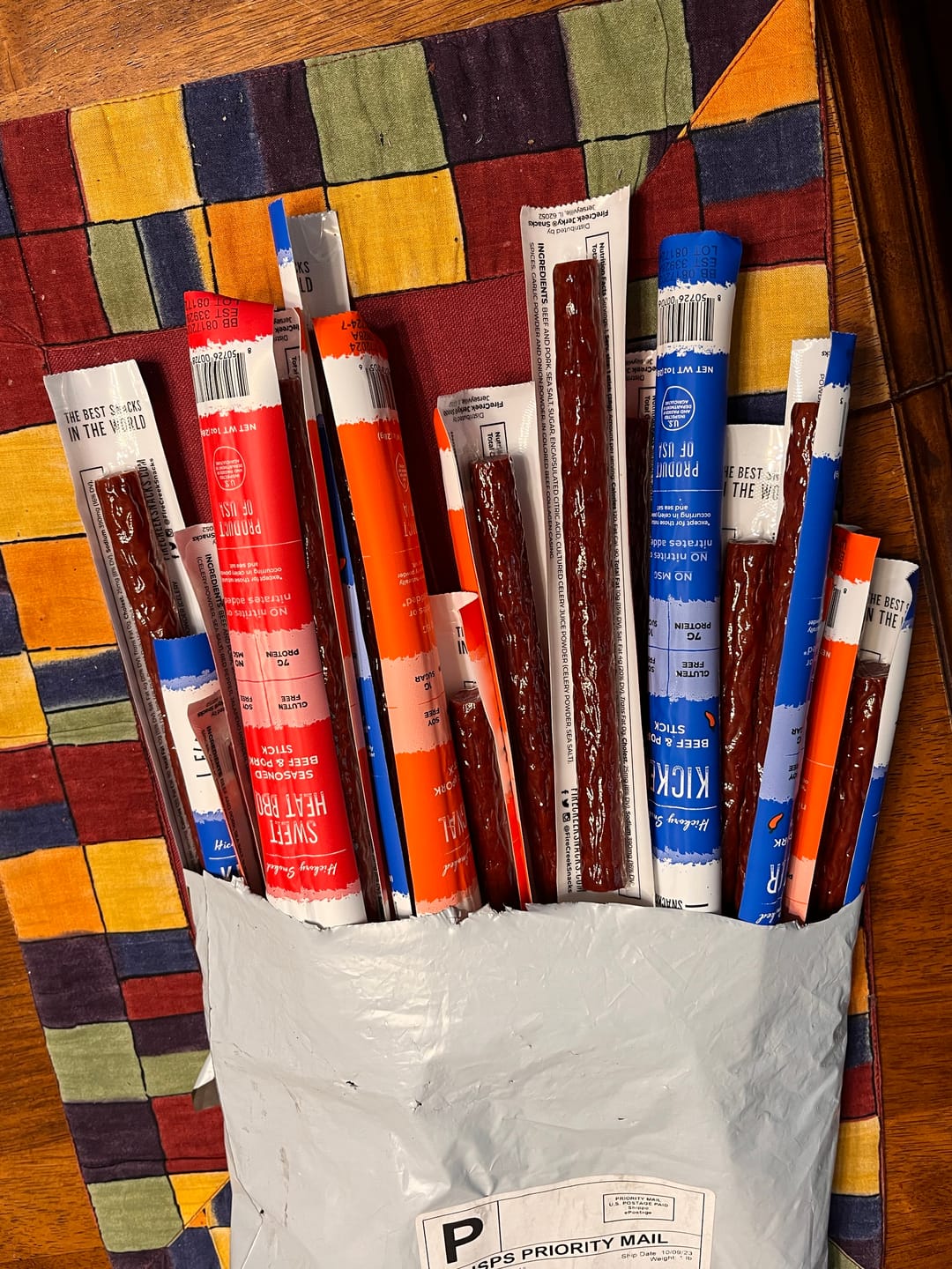 Customer photo review of 12-Piece Stix Sampler Pack