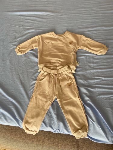 Customer photo review of Teddy Bear Jogger Set