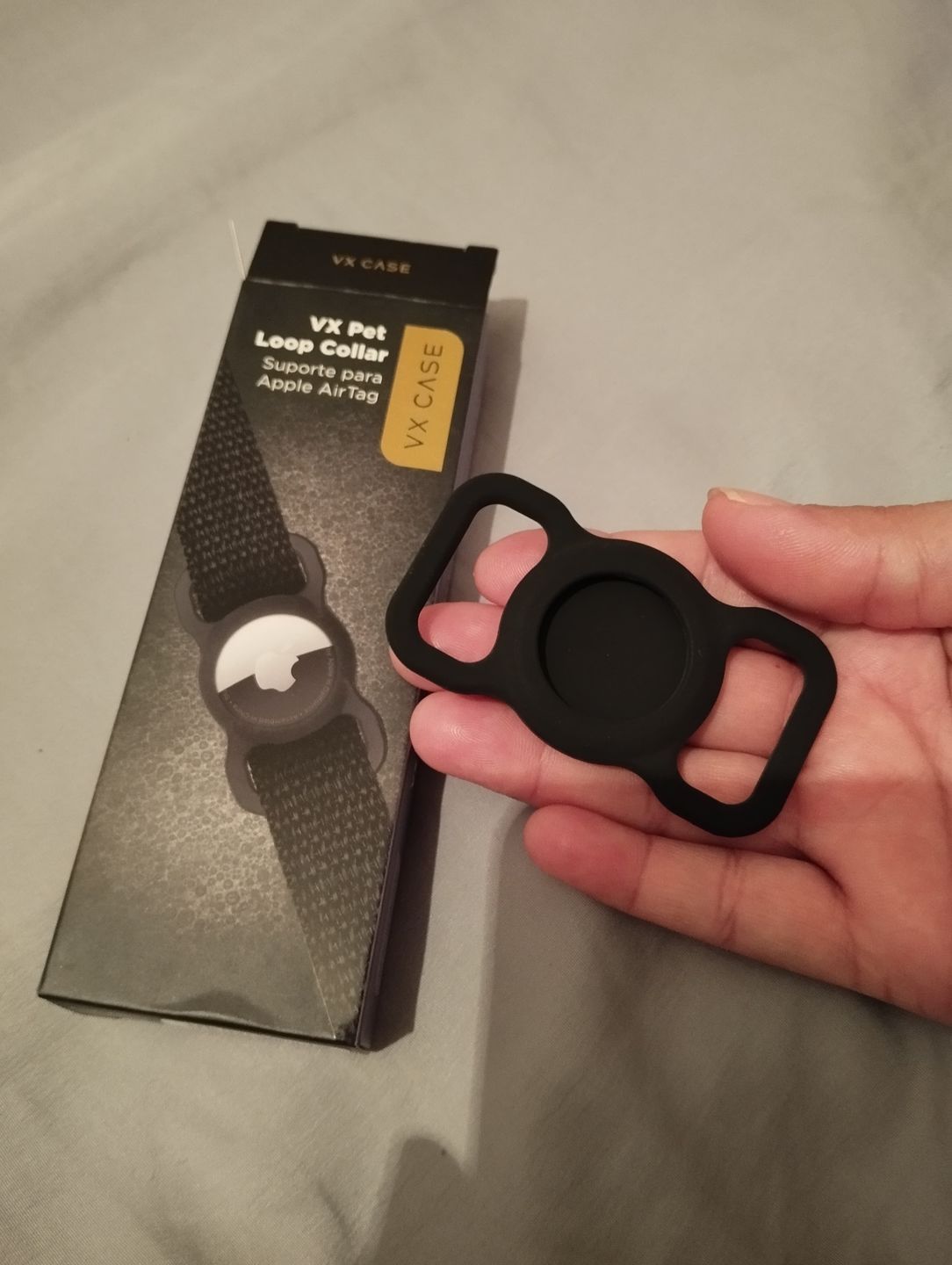 Customer photo review of Pulseira para AirTag VX Watch Band