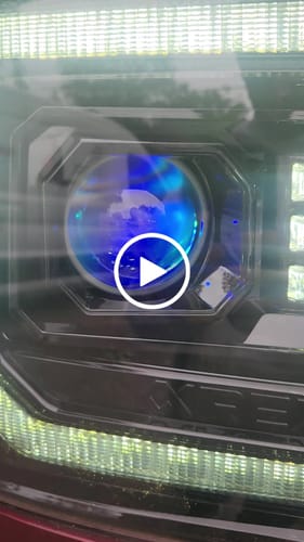 Customer video review of RGB+W LED Headlights (Pair)