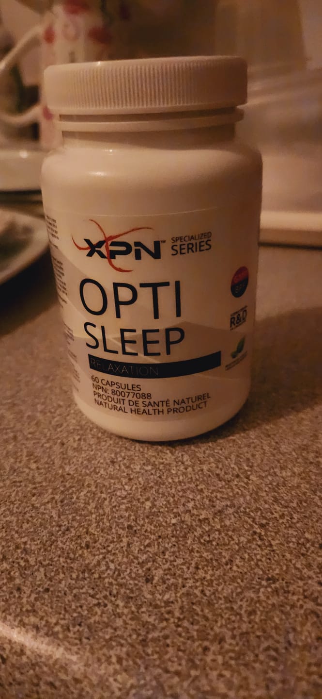 Customer photo review of XPN - Opti Sleep 60 capsules
