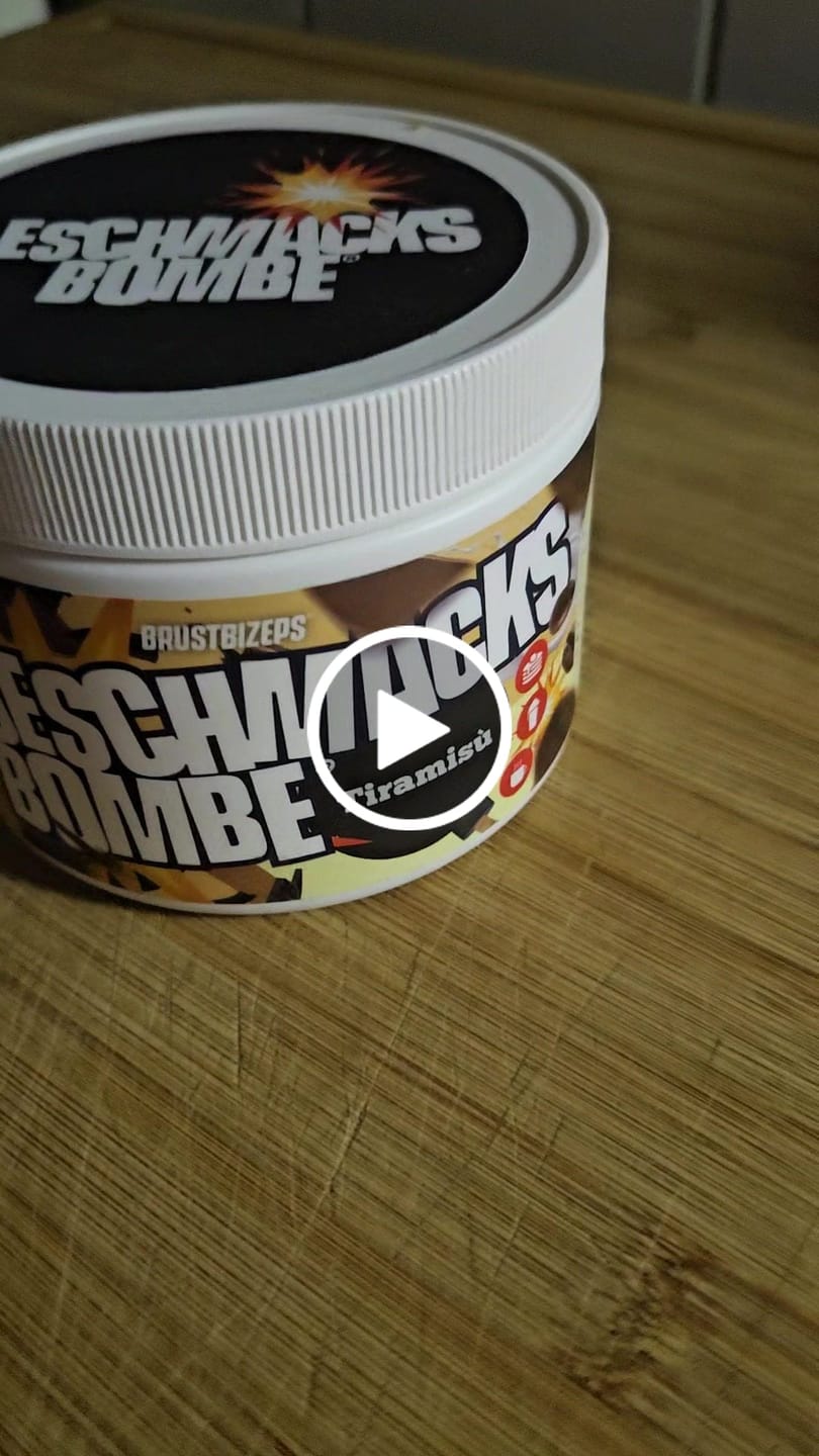 Customer video review of Geschmacksbombe, 200g