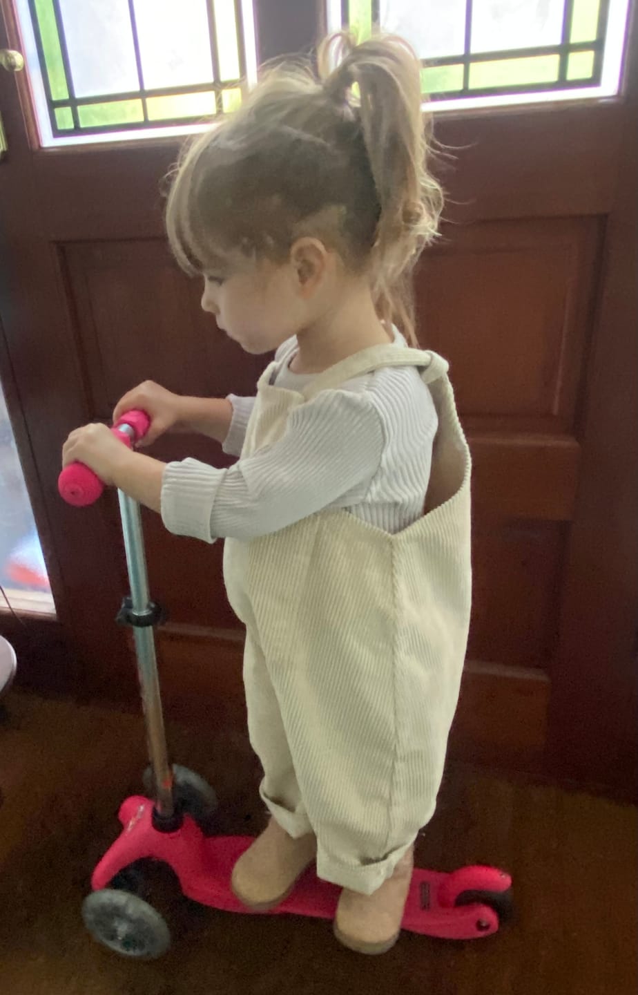 Customer photo review of Esme Overalls