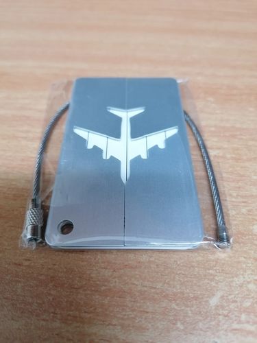 Customer photo review of Étiquette de Bagage en Aluminium⎮ Bagages & Organisation