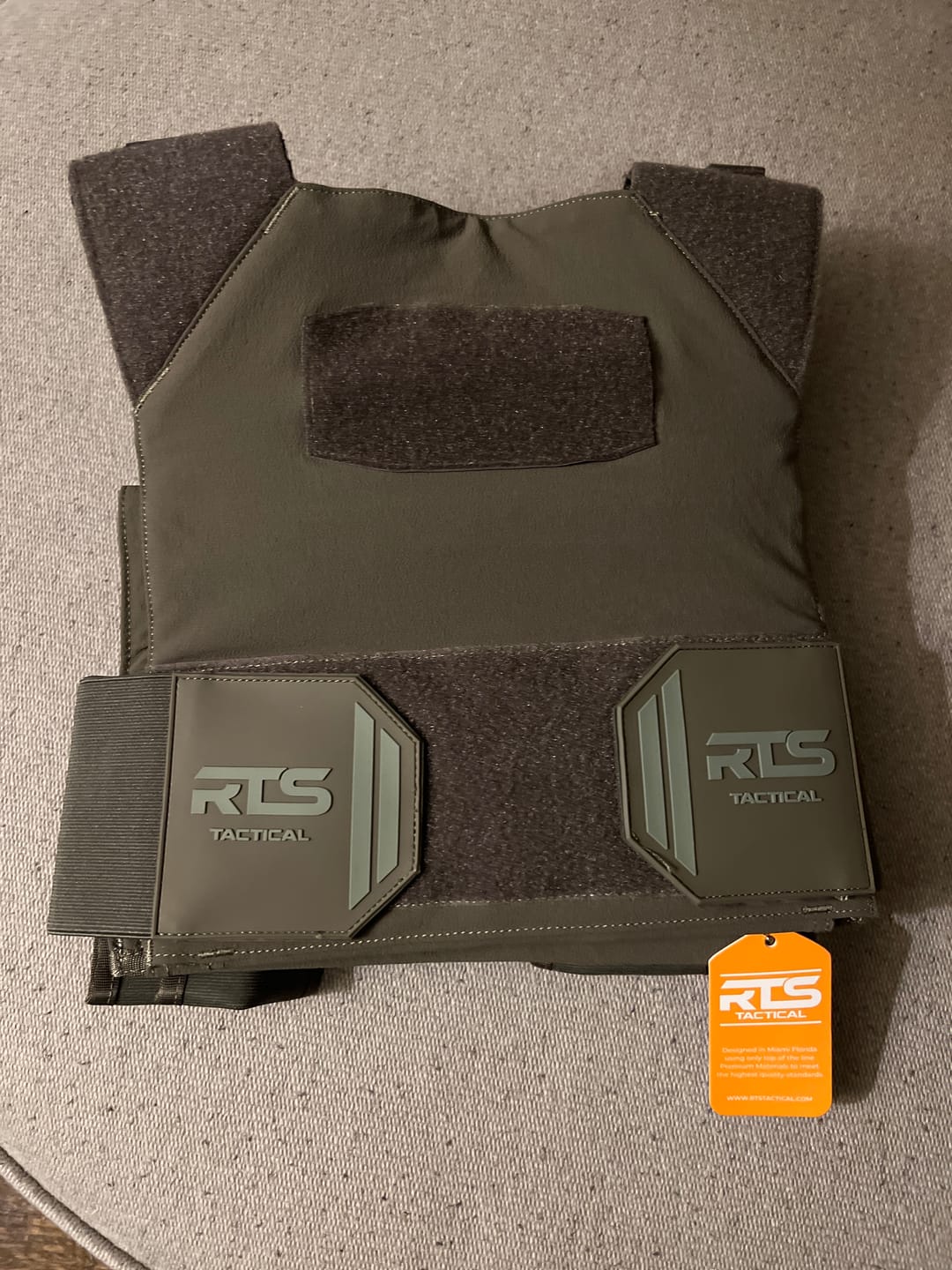 Customer photo review of RTS Tactical Advanced Sleek 2.0 Plate Carrier - 10X12