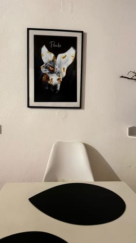 Customer photo review of Gold Pawtrait