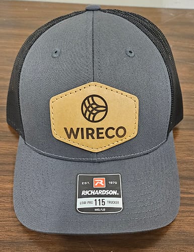 Customer photo review of Richardson 115 Custom Leather Patch Hat