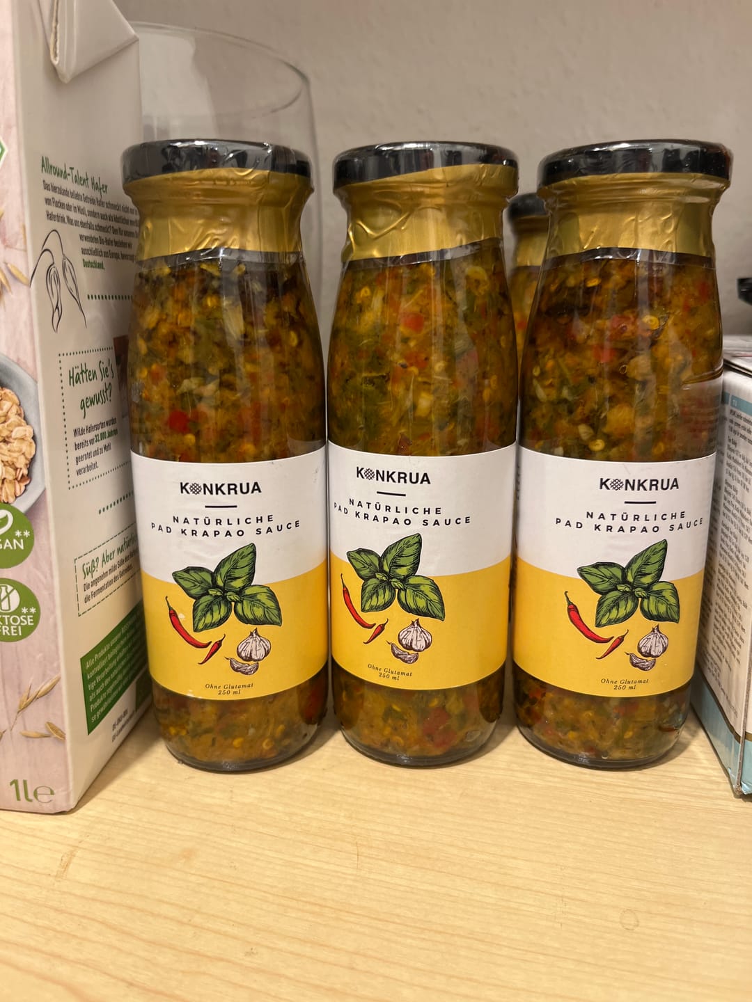 Customer photo review of Pad Krapao Sauce mit Thai Holy Basil (für 8-10 Portionen)