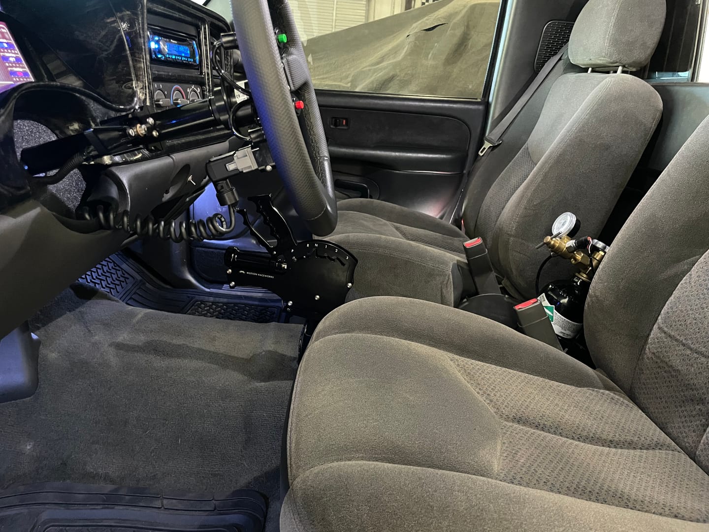 Customer photo review of Motion Raceworks Mono Cord Pro Steering Wheel Wiring System 15-00017
