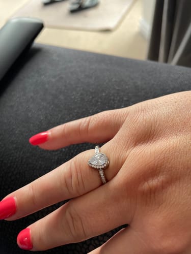 Customer photo review of Teardrop From Heaven Urn Ring