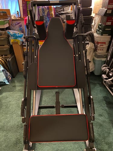 Customer photo review of Leg Press & Hack Squat Machine DD06