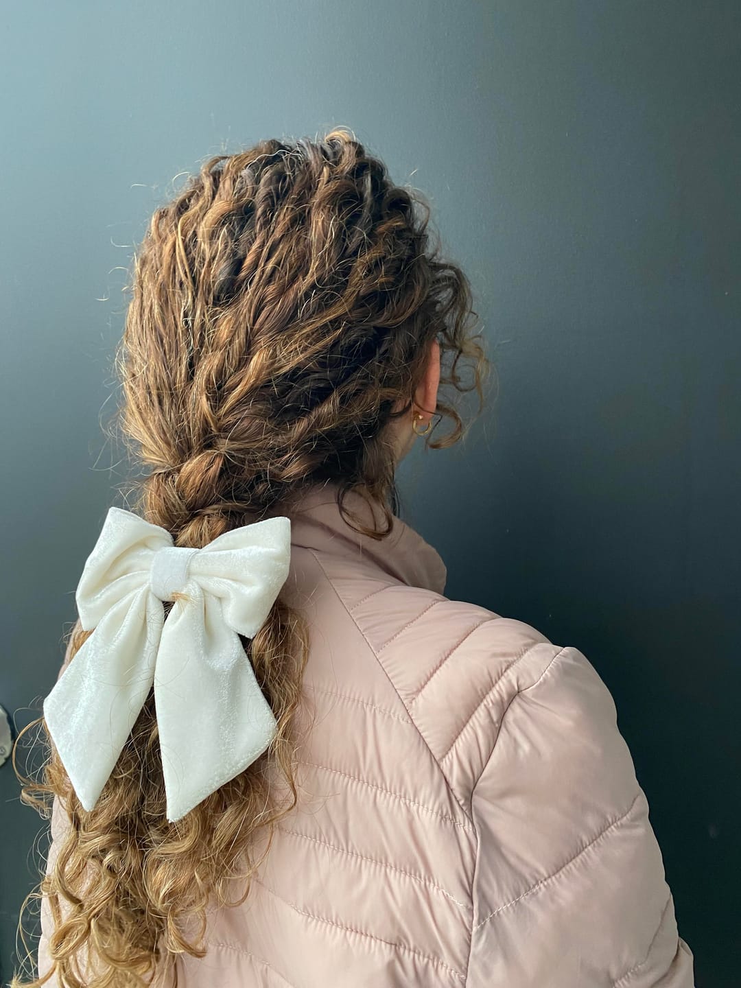 Customer photo review of MOÑO - MINI LARGE VELVET BOWS