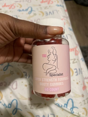 Customer photo review of Juicy Bum Bum Gummies