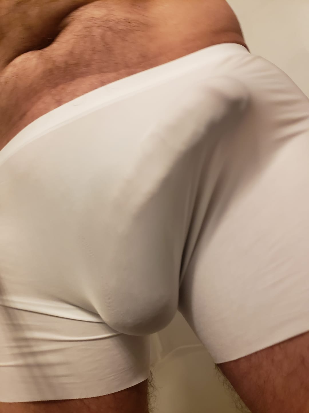Customer photo review of Men's Athletic U Convex Pouch Boxer Briefs