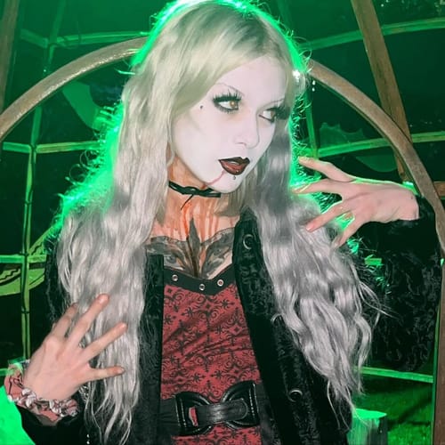 Customer photo review of Russian Brown Contact Lenses(12 months of use)