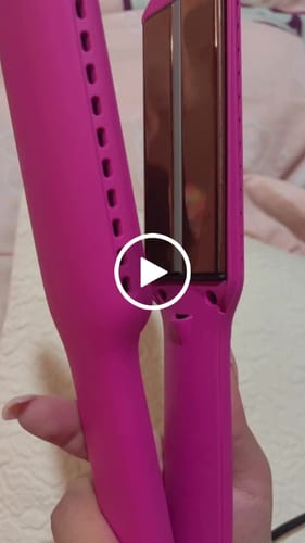 Customer video review of ENTREGA INMEDIATA NEW Plancha »Titanio Profesional Diana Fletes Quality INFRARED