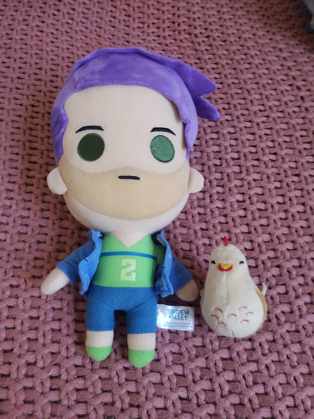 Customer photo review of Stardew Valley - Shane Collector's Plush