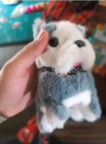 Customer photo review of Plush Puppy - Interactive Pet