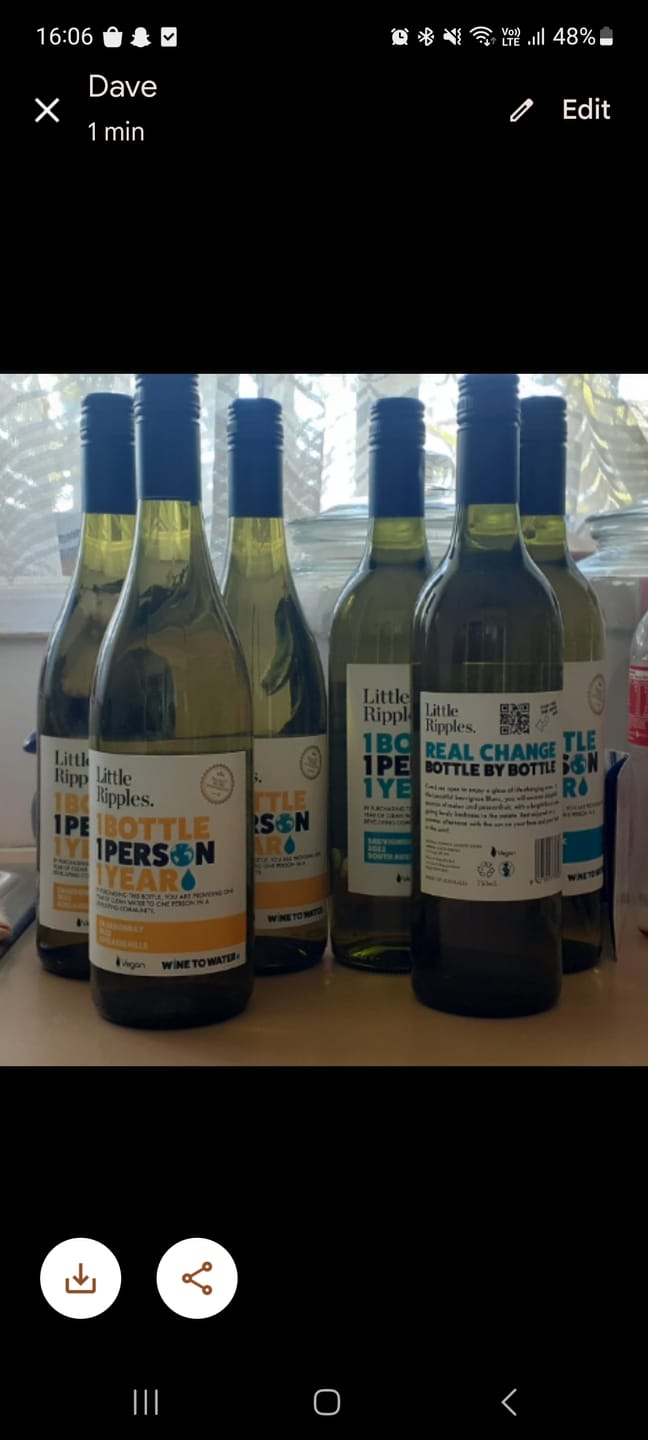 Customer photo review of Mixed Whites - 6 Pack