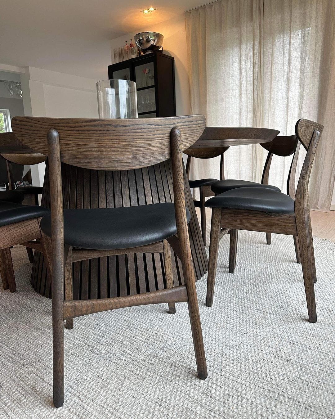 Customer photo review of Oak Dining Chair