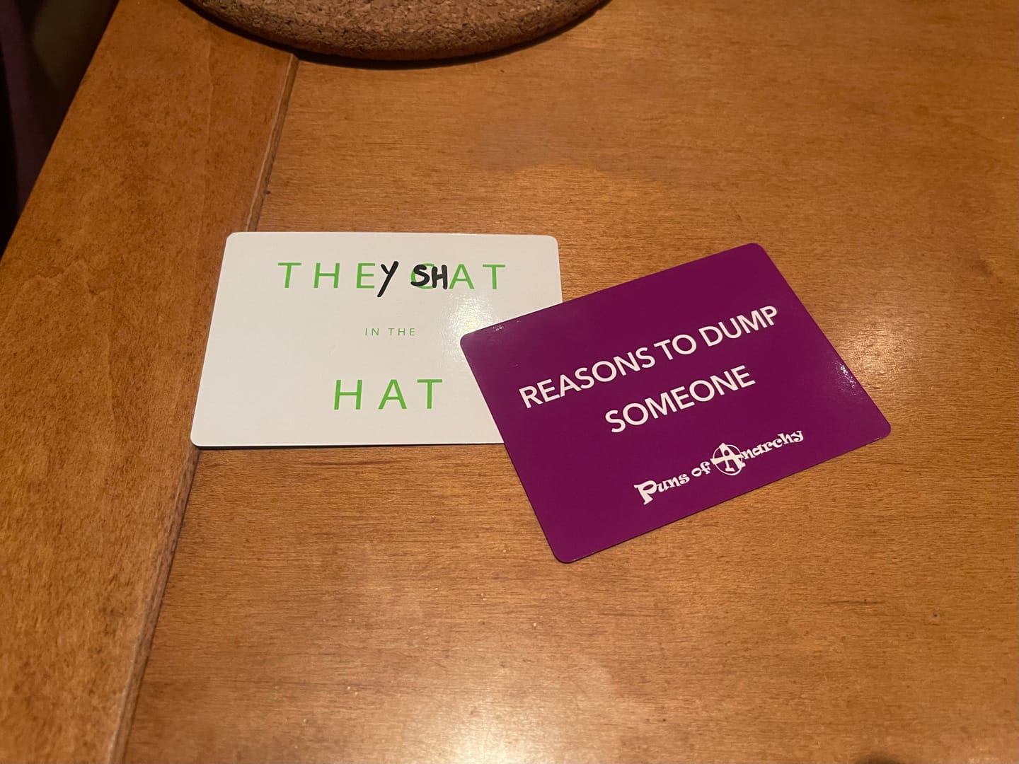 Customer photo review of Venns with Benefits + Puns of Anarchy Bundle
