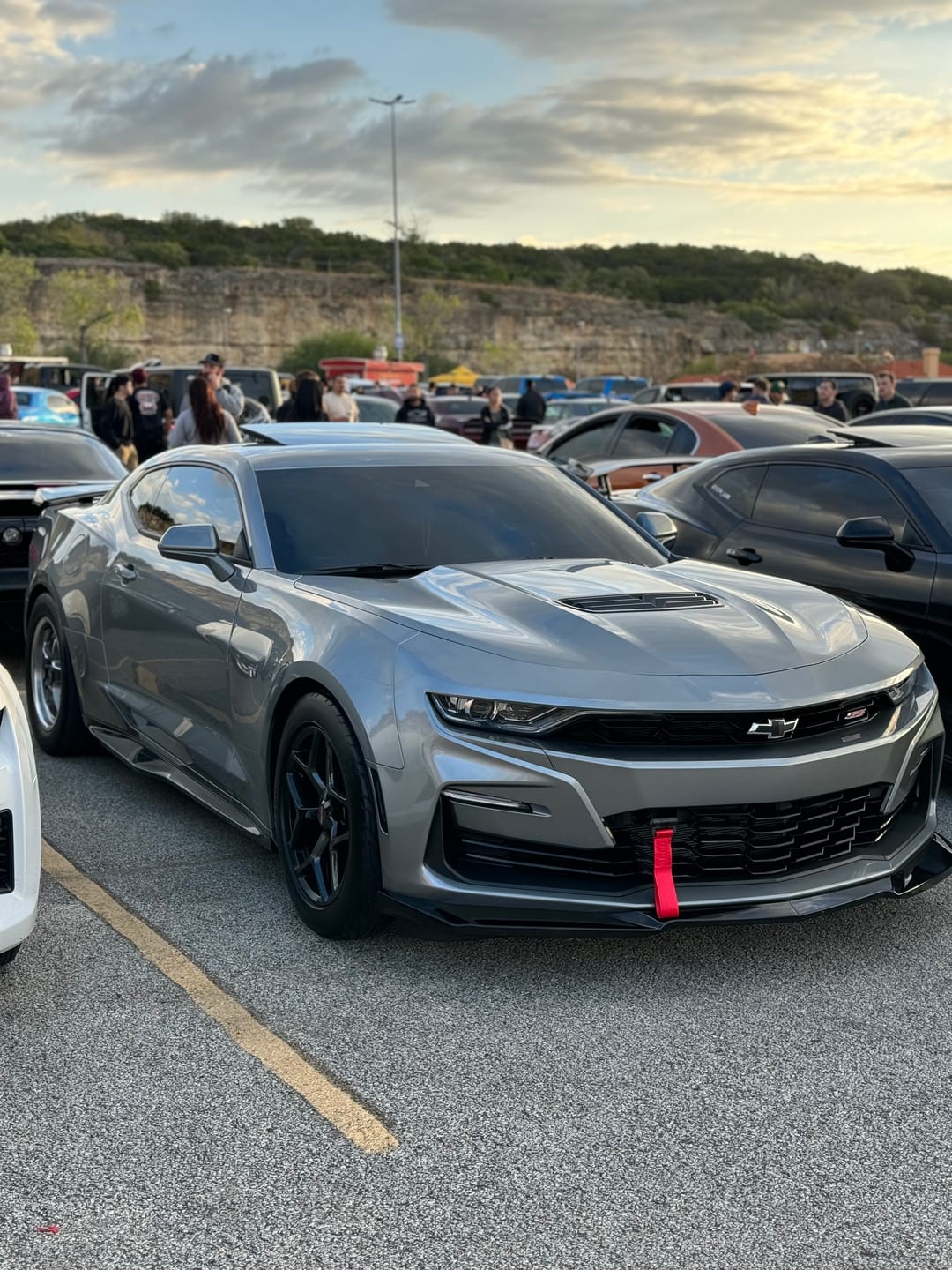 Customer photo review of Camaro ZL1 Conversion Front Splitter & Side Skirts