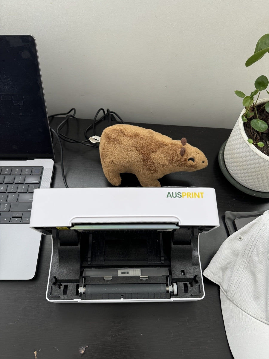 Customer photo review of AUSPRINT PRO Thermal Label Printer (300DPI)
