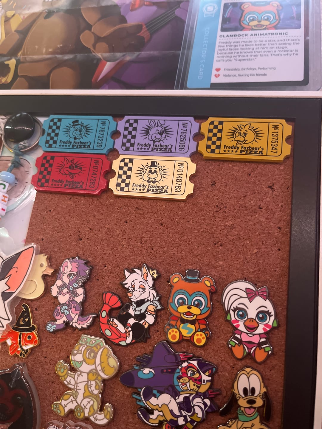 Customer photo review of Five Nights At Freddy's - Prize Ticket Pin Blind Box