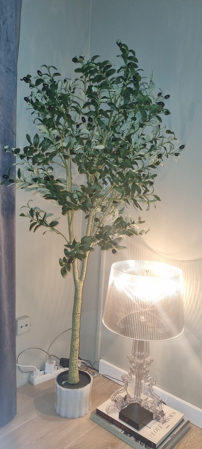 Customer photo review of Kunst Olijfboom 180cm