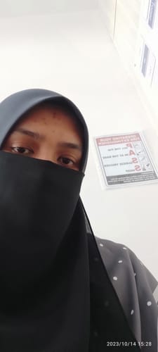 Customer photo review of Sarung Umma Bee Black Sword (R)