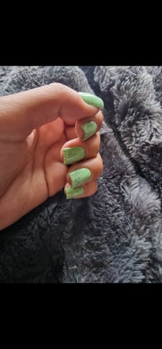 Customer photo review of Gel polish "Didier Lab", Macarons, Mint Muffin 10 ml