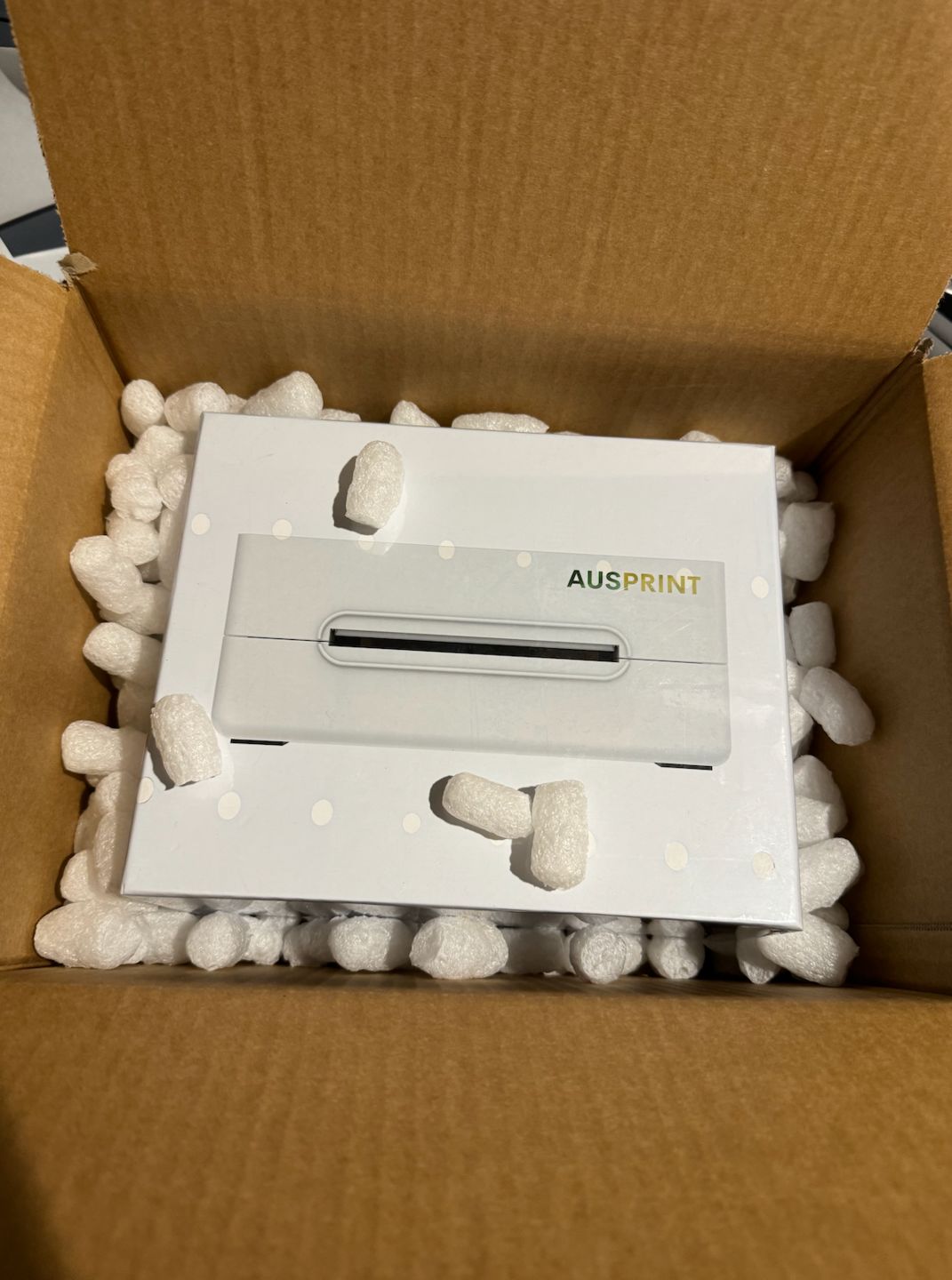 Customer photo review of AUSPRINT PRO Thermal Label Printer (300DPI)