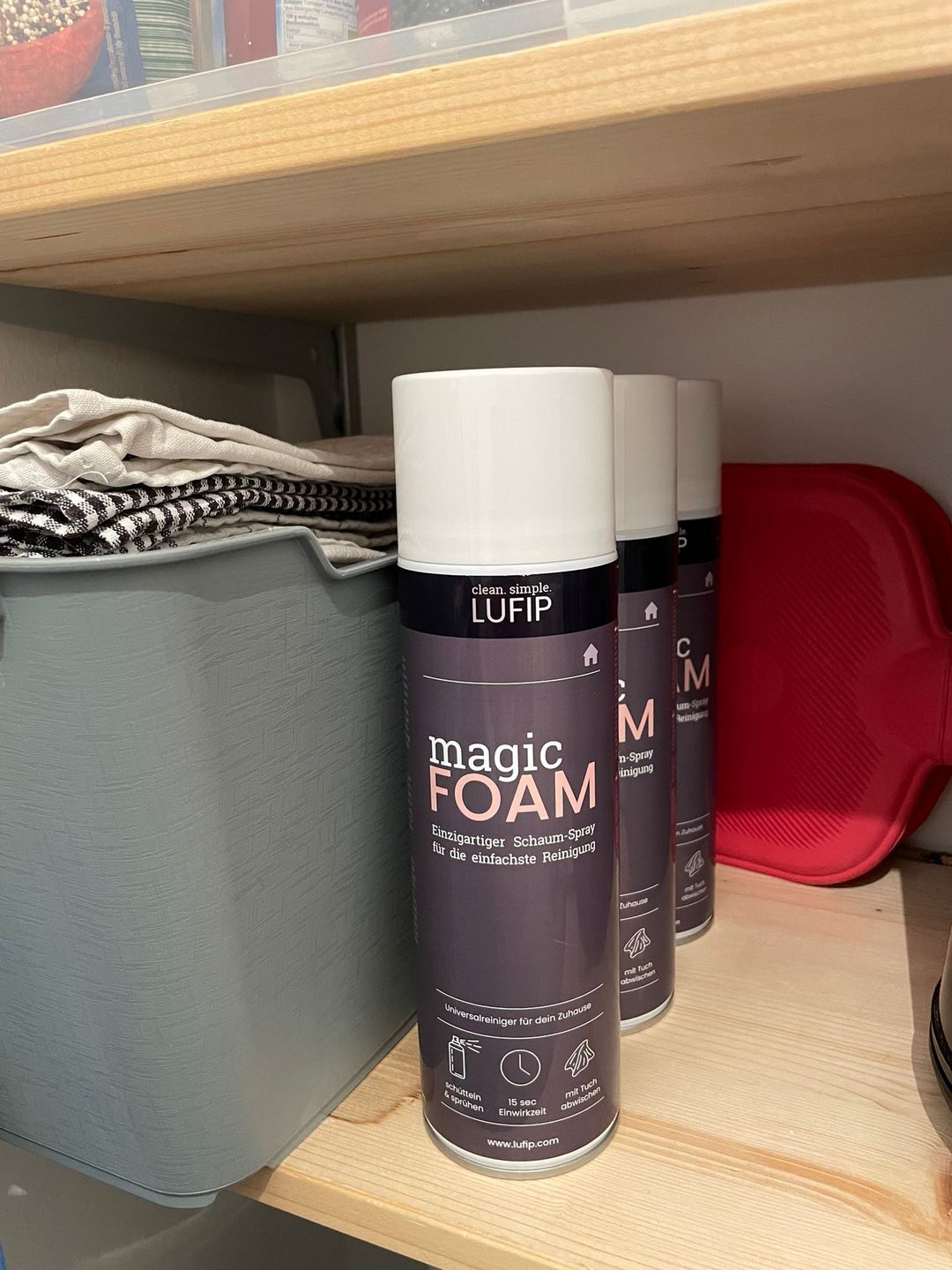 Customer photo review of Magic Foam-Set