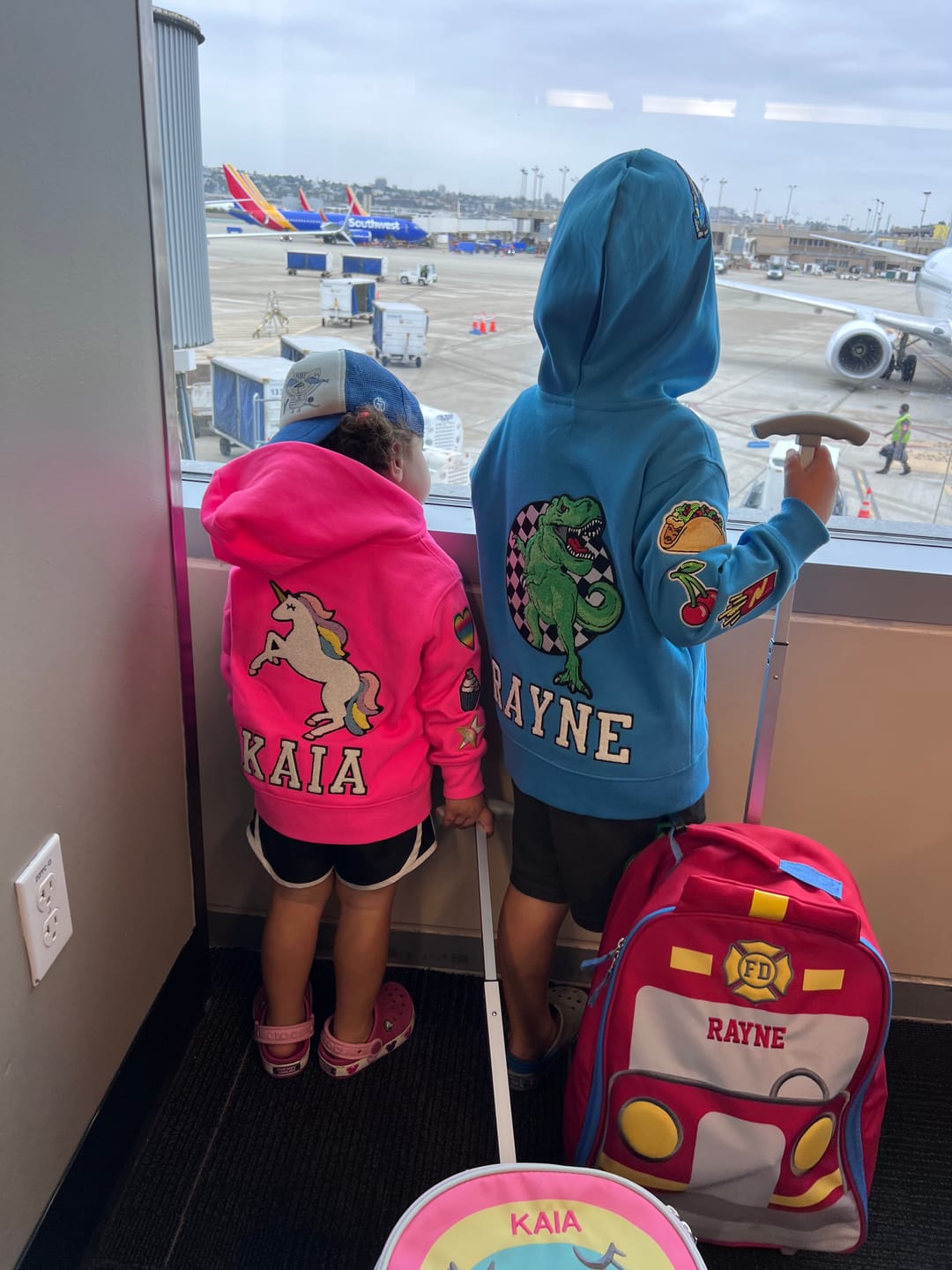 Customer photo review of Kids Zip Hoodie