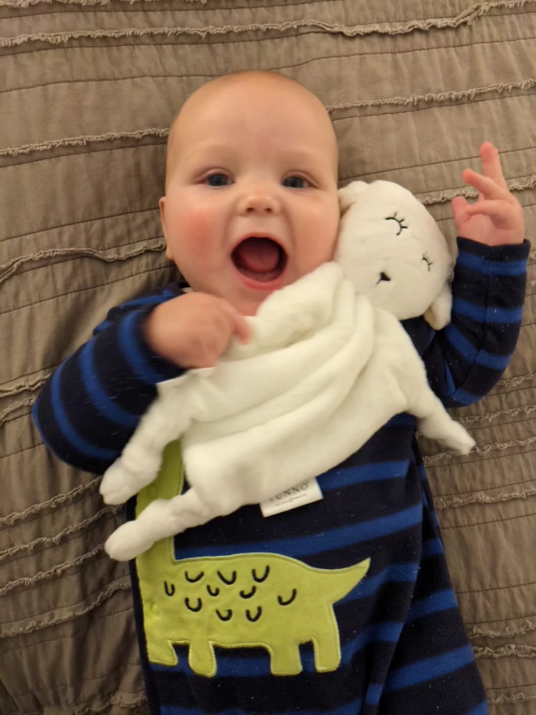 Customer photo review of Bella Tunno x Taking Cara Babies Lovey Lamb