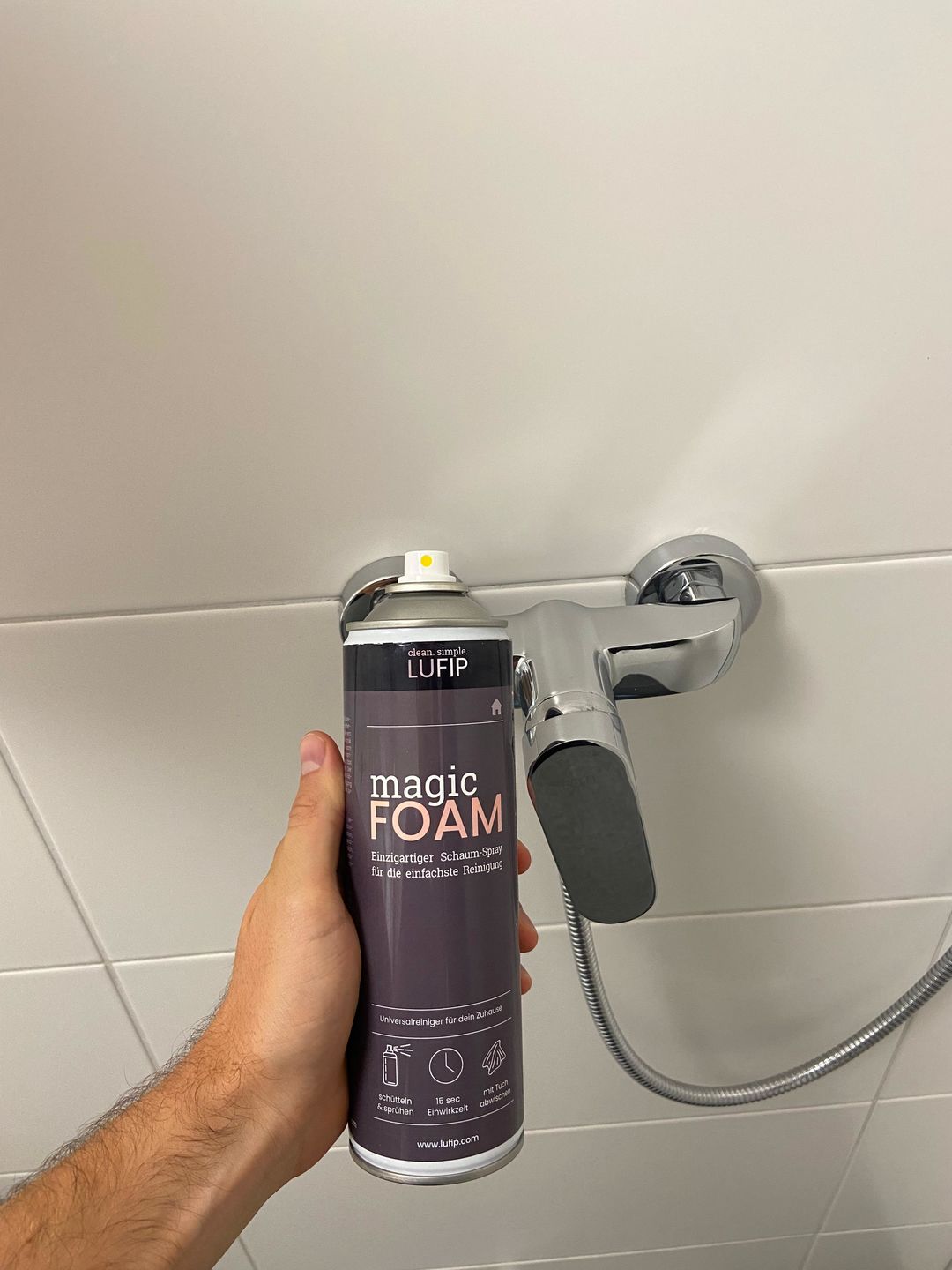 Customer photo review of Magic Foam-Set