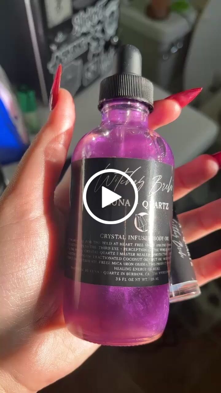 Customer video review of Witches Brew Body Oil