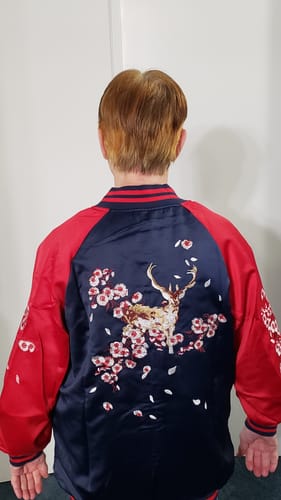 Customer photo review of Sika Deer Sukajan Souvenir Jacket