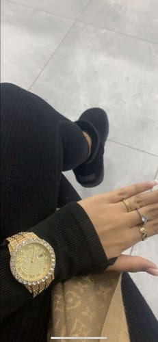 Customer photo review of MONTRE EMIR WATCH V4 OR JAUNE