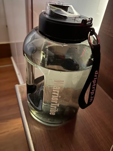 Customer photo review of WarriorTribe Gallon Bottle