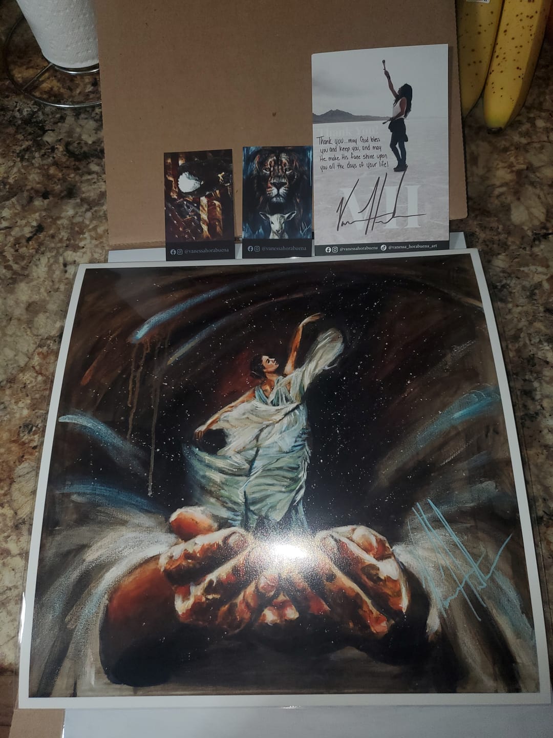 Customer photo review of Endless Dance in the Father’s Hands - Brunette Version